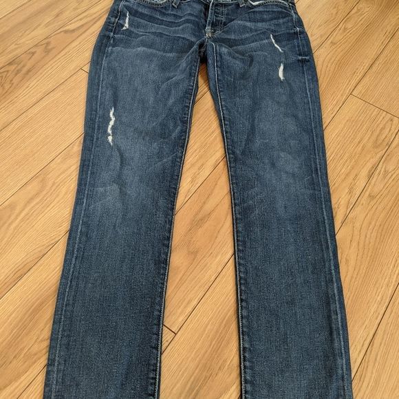 𝅺7 for all mankind josefina blue denim jeans - Picture 6 of 9